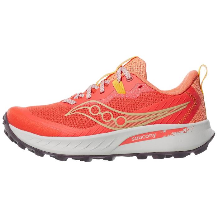【★百貨店SALE★6/11真夜中2時迄】サッカニー Saucony 【 Peregrine 15 Women Coral/Salmon 】 レディース