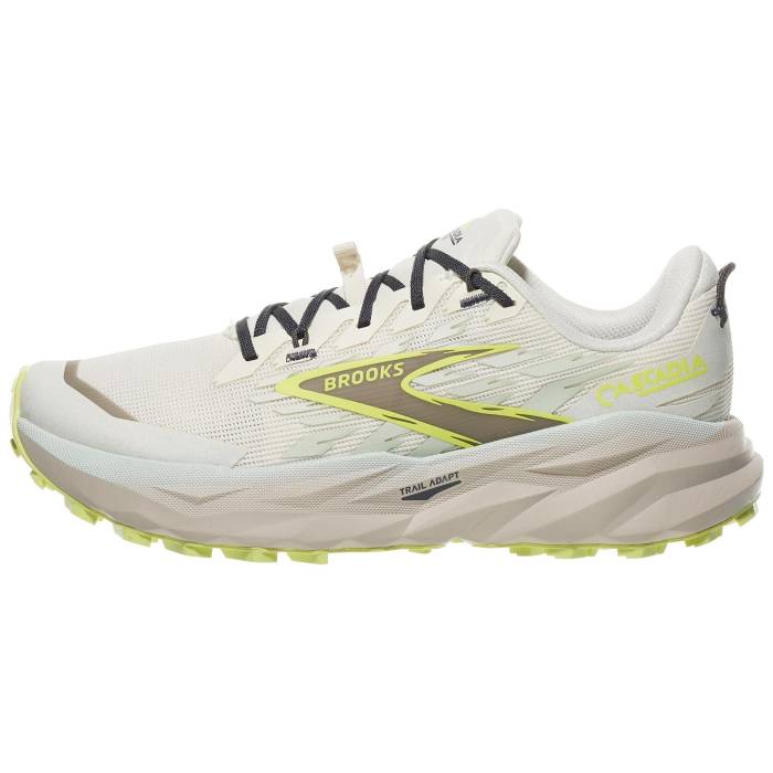 ブルックス Brooks 【 Cascadia 19 Women Coconut/Misty Blue/Ebo 】 レディース 青色 ブルー