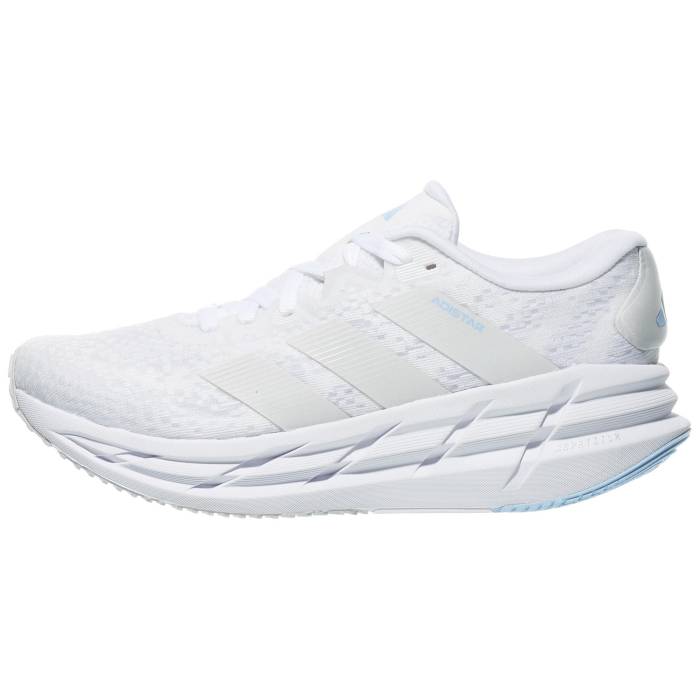 アディダス Adidas 【 Adistar 4 Women White/Zero Met/Glow Blue 】 レディース 白いこと 白いこと 皆無 青み 青色