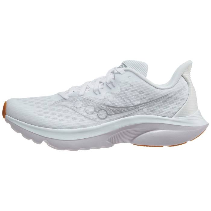 サッカニー Saucony 【 Kinvara 16 Women White/Gum 】 レディース 白いこと 白いこと