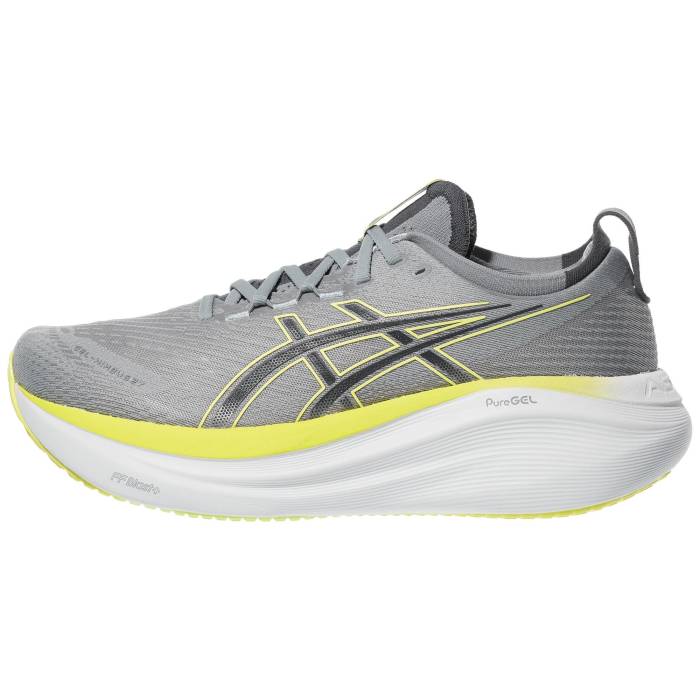 【★百貨店SALE★6/11十二時2時迄】アシックス Asics 【 Gel Nimbus 27 Men Gravel/Carrier Grey 】 メンズ 薄墨色 薄墨色