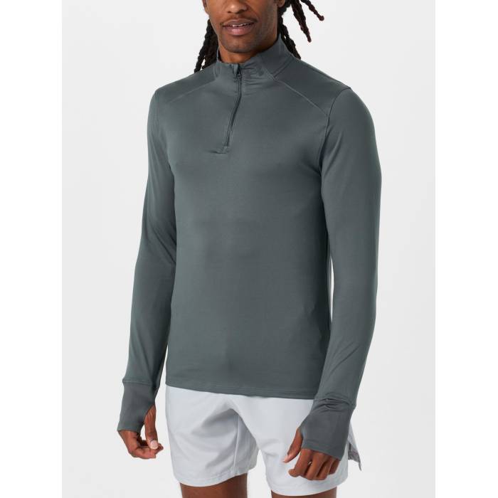 【★百貨店SALE★6/11真夜中2時迄】アンダーアーマー Under Armour 【 Men\u0027s Launch Pro 1/4 Zip Men Castlerock 】 メンズ 労働者階級 メンズ