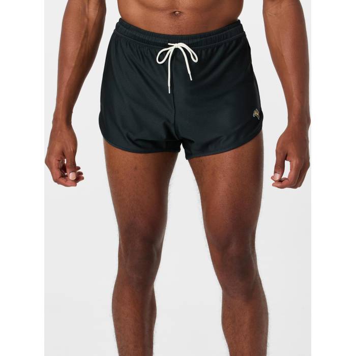 【★百貨店SALE★6/11十二時2時迄】Tracksmith 【 Men\u0027s Van Cortlandt 4\" Shorts Men Black 】 メンズ さる股引き メンズ 黒いこと 黒いこと"
