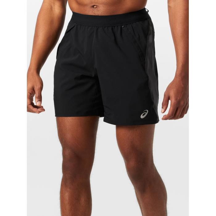 【★百貨店SALE★6/11十二時2時迄】アシックス Asics 【 Men\u0027s Road 7\" Short Men Performance Black 】 メンズ メンズ 演奏 黒いこと 黒いこと"