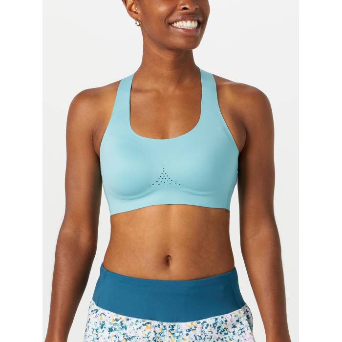 ブルックス Brooks 【 Crossback 2.0 Sports Bra Unisex Aqua 】 ユニセックス アクア|スニケス