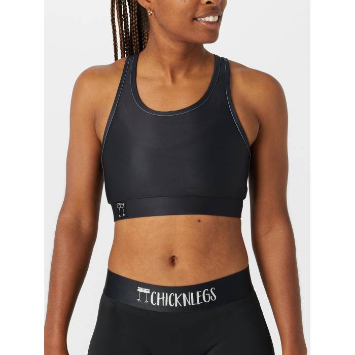 Chicknlegs 【 Black Sports Pocket Bra Women Black 】 黒色 ブラック レディース 黒色 ブラック|スニケス