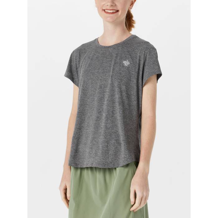 Rabbit 【 Women's On The Go Tee Short Sleeve Women Charcoal 】 レディース Tシャツ Sleeve スリーブ レディース チャコール|スニケス