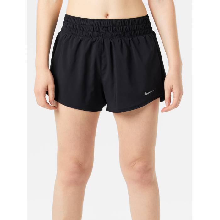 ナイキ Nike 【 Women's Dri-Fit One Mid Rise 3" Br Short Women Black 】 レディース ドライフィット ミッド ライズ レディース 黒色 ブラック｜スニケス