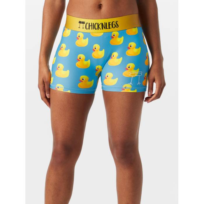 Chicknlegs 【 Women's Rubber Ducky 3" Compression Shorts Women Rubber Ducky 】 レディース ラバー コンプレッション ショーツ レディース ラバー|スニケス