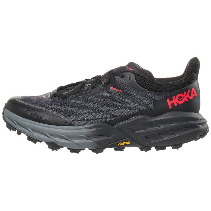 Hoka 【 Speedgoat 5 Gtx Ice Women Black/Bk 】 レディース 黒いこと 黒いこと