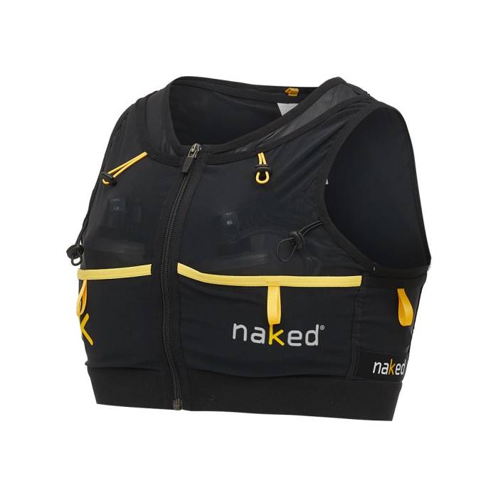 Naked Sports Innovations 【 Naked Men Hc Running Vest Men Black 】 メンズ ベスト メンズ 黒色 ブラック