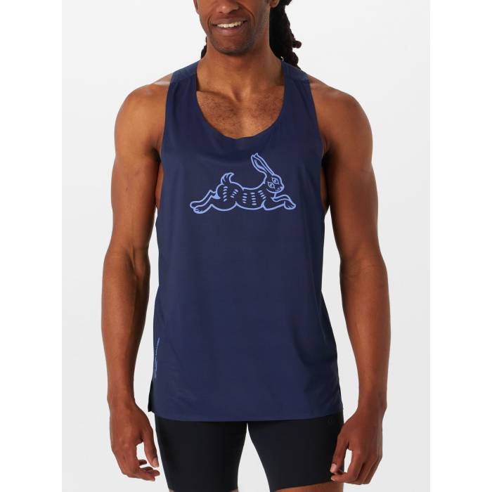 Rnnr 【 Men\u0027s Aerofly Singlet Midnight Men Midnight 】 メンズ Singlet シングレット メンズ