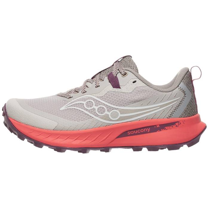【★百貨店SALE★6/11真夜中2時迄】サッカニー Saucony 【 Peregrine 15 Women Oat/Salmon 】 レディース