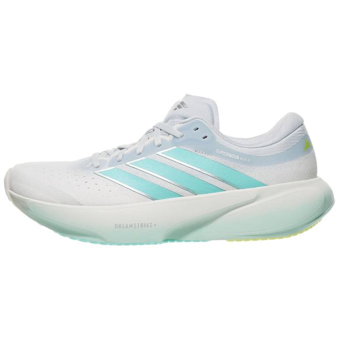 【★百貨店SALE★6/11真夜中2時迄】アディダス Adidas 【 Supernova Rise 3 Women Blue/Aqua/Lime 】 スーパーノバ・ノヴァ ライズ レディース 青碧 青碧 アクア 菩提樹