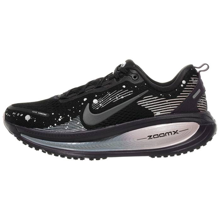 【★百貨店SALE★6/11真夜中2時迄】ナイキ Nike 【 Vomero 18 Women Black/Metallic Grey/Purple 】 レディース 黒いこと 黒いこと 薄墨色 薄墨色 Purple 紫・パープル