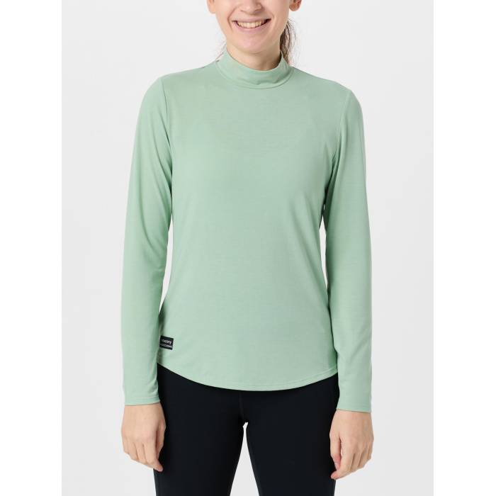 サッカニー Saucony 【 Women's Triumph Long Sleeve Women Aloe 】 レディース Sleeve スリーブ レディース|スニケス