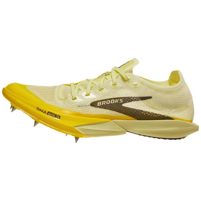 ブルックス Brooks 【 Hyperion Elite Md 2 Spikes Unisex Lum/Yellow/Blk 】 エリート ユニセックス yellow 黄色・イエロー｜スニケス