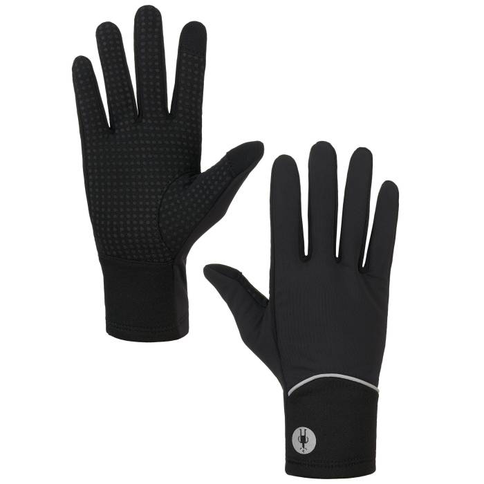 スマートウール Smartwool 【 Active Fleece Wind Gloves Unisex Black 】 フリース 手袋 ユニセックス 黒色 ブラック