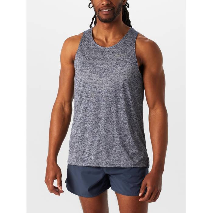 ナイキ Nike 【 Men\u0027s Dri-Fit Adv Stride Tank Men Thunder Blue 】 メンズ 素っ気ない填まる 貯蔵タンクいの一番 メンズ サンダー 青み 青色
