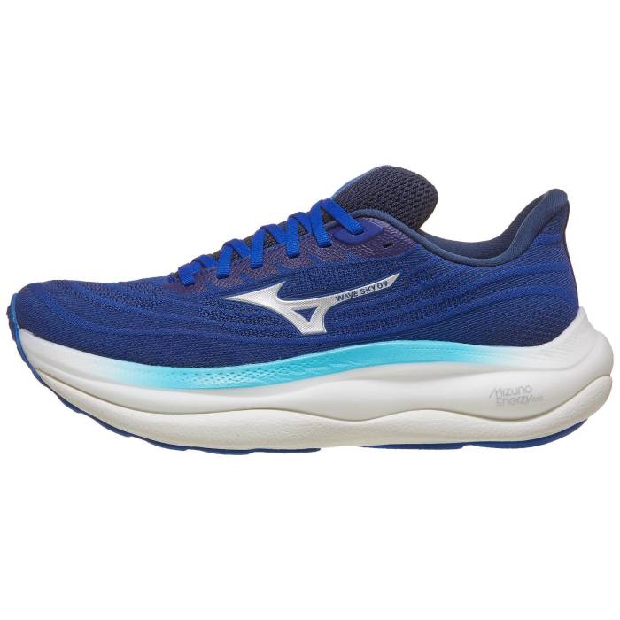 ミズノ Mizuno 【 Wave Sky 9 Men Deep Abyss/Silver 】 Wave ウェーブ・ウェイブ スカイ メンズ ディープ Silver 銀色・シルバー