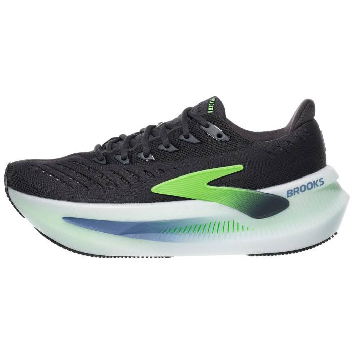 ブルックス Brooks 【 Glycerin Max 2 Men Phantom/White/Green 】 マックス メンズ 白いこと 白いこと green 緑・緑であること