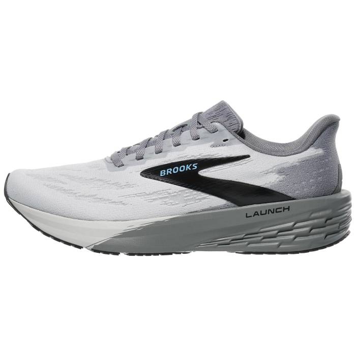 【★百貨店SALE★6/11十二時2時迄】ブルックス Brooks 【 Launch 11 Men Oyster/Primer Gray/Blue 】 メンズ gray 薄墨色・薄墨色・薄墨色 青み 青色