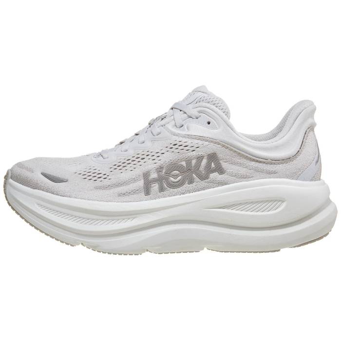 【★百貨店SALE★6/11真夜中2時迄】Hoka 【 Bondi 9 Women Stardust/Silver 】 レディース Silver しろがね色・しろがね色