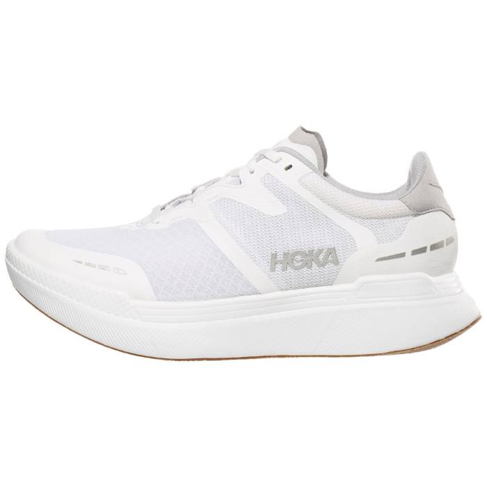 【★百貨店SALE★6/11真夜中2時迄】Hoka 【 Transport X Unisex White/White 】 ユニ一発やる 白いこと 白いこと
