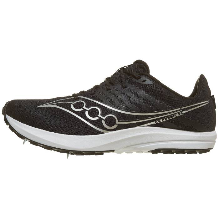 サッカニー Saucony 【 Kilkenny Xc10 Spikes Unisex Black/White 】 ユニセックス 黒色 ブラック 白色 ホワイト｜スニケス