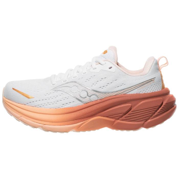 【★百貨店SALE★6/11真夜中2時迄】サッカニー Saucony 【 Hurricane 25 Women White/Cameo 】 ハリケイン レディース 白いこと 白いこと