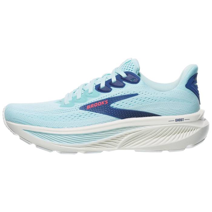 【★百貨店SALE★6/11真夜中2時迄】ブルックス Brooks 【 Ghost 17 Women Clearwater/Navy/Peony 】 レディース 紺色 米国海軍