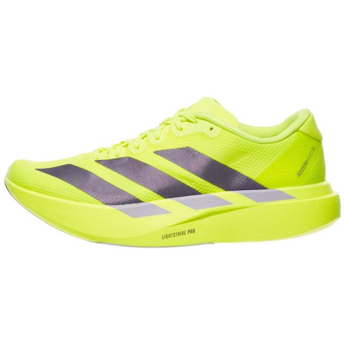アディダス Adidas 【 Adizero Evo Sl Woven Women Yellow/Plum 】 アディゼロ Woven ウーブン レディース yellow 黄色・イエロー