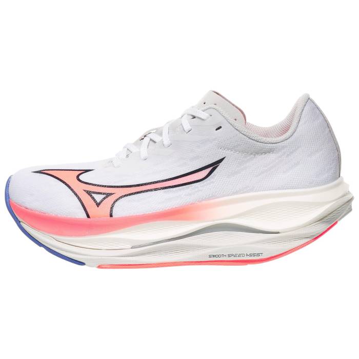 ミズノ Mizuno 【 Wave Rebellion Flash 3 Women White/Coral 】 Wave ウェーブ・ウェイブ レディース 白色 ホワイト 38,545円