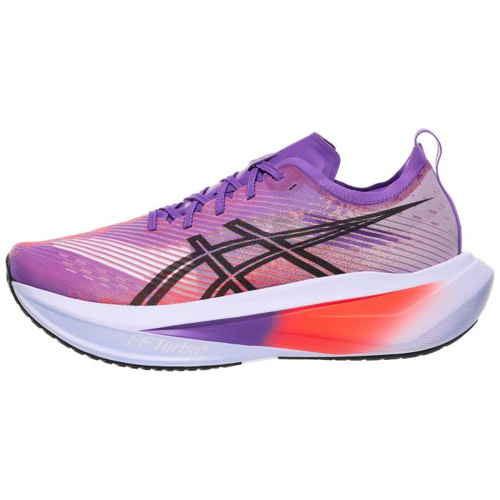 アシックス Asics 【 Megablast Unisex Edo Purple/Black 】 ユニ一発やる Purple 紫・パープル 黒いこと 黒いこと