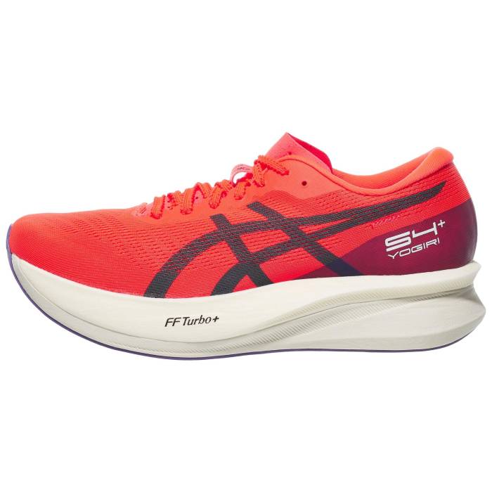 【★百貨店SALE★6/11真夜中2時迄】アシックス Asics 【 S4+ Yogiri Unisex Flash Red/White 】 ユニ一発やる Red 赤・赤いこと 白いこと 白いこと