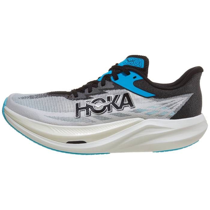 Hoka 【 Rocket X 3 Unisex White/Black 】 ユニ一発やる 白いこと 白いこと 黒いこと 黒いこと