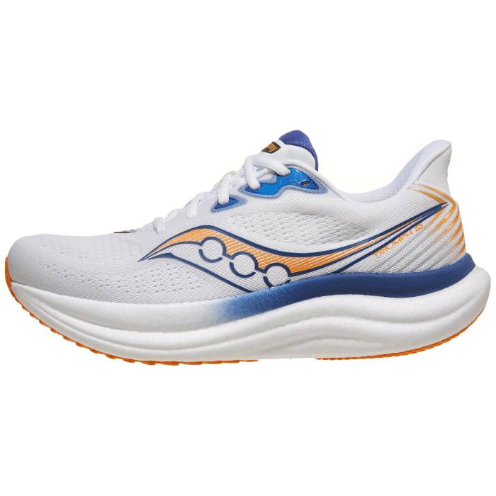 【★百貨店SALE★6/11真夜中2時迄】サッカニー Saucony 【 Triumph 23 Men White/Azurite 】 メンズ 白いこと 白いこと