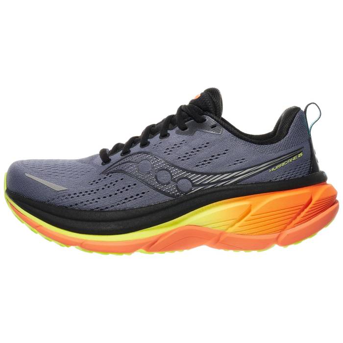 【★百貨店SALE★6/11真夜中2時迄】サッカニー Saucony 【 Hurricane 25 Men Shadow/Vizi 】 ハリケイン メンズ シャドー・シャドウ