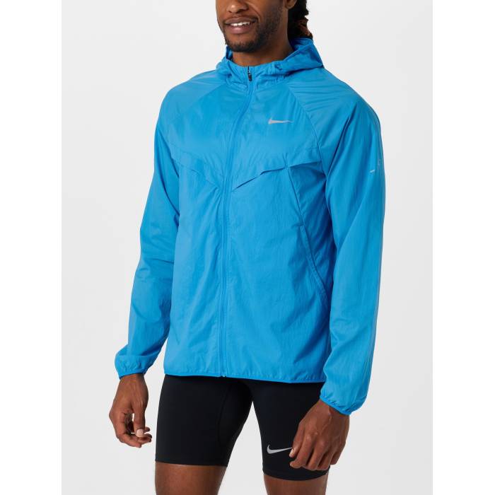 ナイキ Nike 【 Men's Dri-Fit Adv Stride Uv Running Jacket Men Blue Hero 】 メンズ ドライフィット Jacket ジャケット メンズ 青色 ブルー
