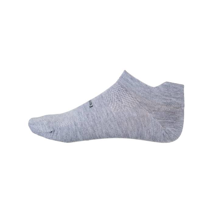 フィーチャーズ Feetures 【 High Performance Ultra Light No Show Tab Socks Unisex Grey 】 ハイ パフォーマンス ultra ウルトラ ソックス・靴下 ユニセックス 灰色 グレー