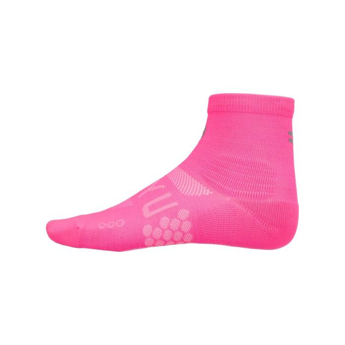 Shyu 【 Racing Quarter Crew Socks Pink/Pink/Pink Unisex Pink 】 クルー ソックス・靴下 ユニセックス pink ピンク