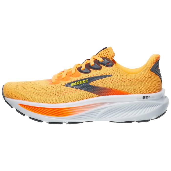 ブルックス Brooks 【 Ghost 17 Men Blazing Orange/Yellow/Ebony 】 メンズ orange 橙・オレンジ yellow 黄色・イエロー