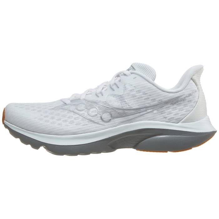 サッカニー Saucony 【 Kinvara 16 Men White/Gum 】 メンズ 白いこと 白いこと シューズ-ランニング・マラソン-メンズシューズ