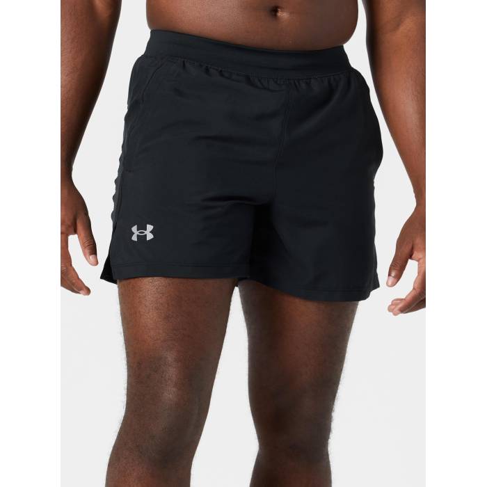 アンダーアーマー Under Armour 【 Men\u0027s Launch 5\" Short Men Black 】 メンズ メンズ 黒いこと 黒いこと"