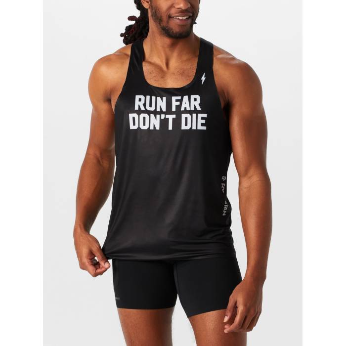 For The Run 【 Men\u0027s Harper Run Far Don\u0027t Die Singlet Men Run Far Don\u0027t Die 】 メンズ 幽客 Singlet シングレット メンズ 幽客