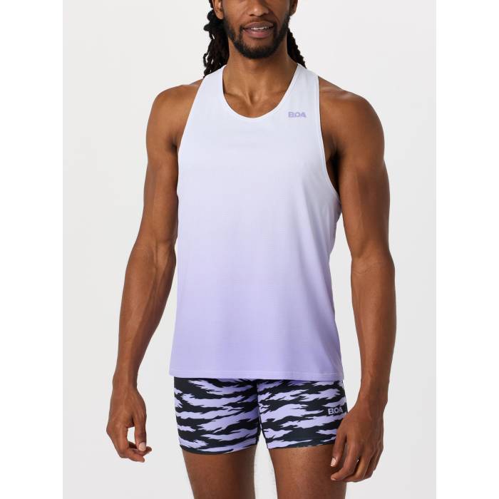 【★百貨店SALE★6/11十二時2時迄】Boa 【 Men\u0027s Vapor Lite Singlet Purple Fade Men Purple 】 メンズ 点火装置 Singlet シングレット Purple 紫・パープル メンズ Purple 紫・パープル