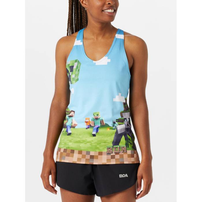 Boa 【 Women's Vapor Lite Singlet Blocks On Blocks Women Blocks On Blocks 】 レディース ライト Singlet シングレット レディース|スニケス