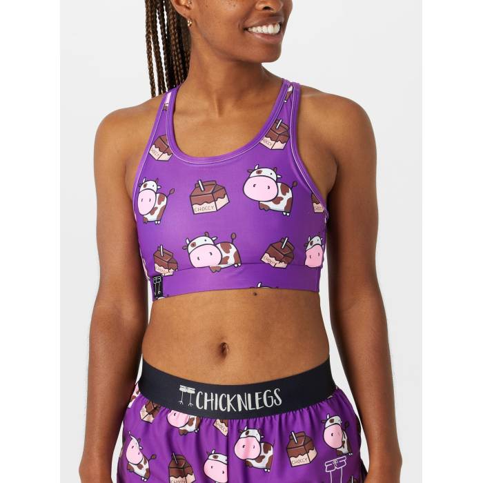 Chicknlegs 【 Choccy Cows Sports Pocket Bra Women Choccy Cows 】 レディース|スニケス