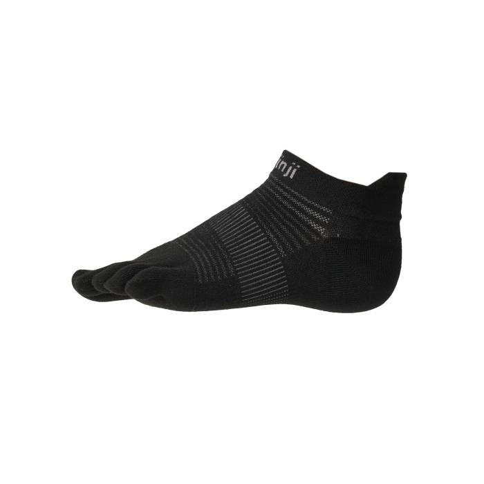 インジンジ Injinji 【 Run Lightweight No-Show Toesocks Black Unisex Black 】 ラン 黒色 ブラック ユニセックス 黒色 ブラック