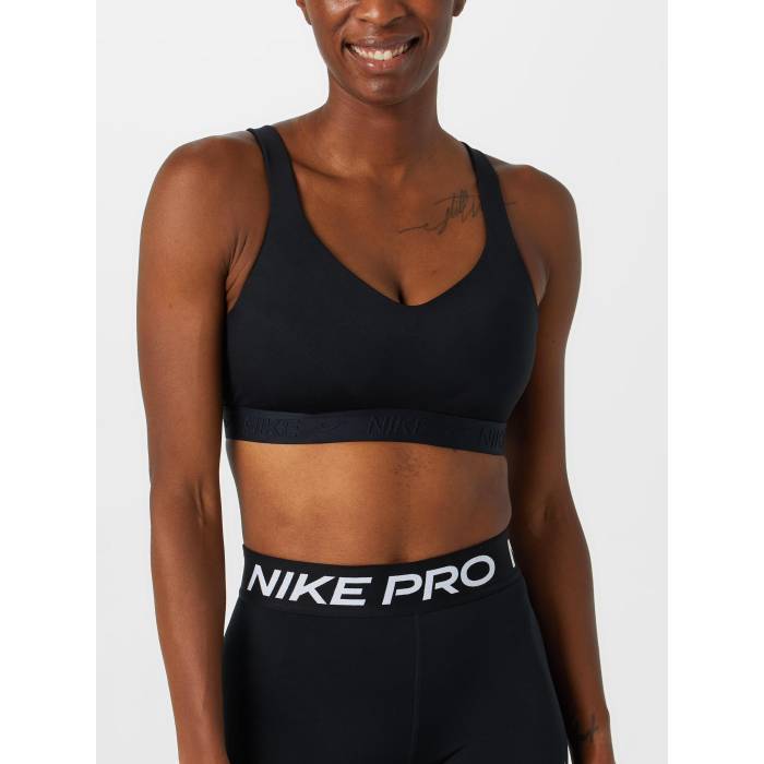 ナイキ Nike 【 Dri-Fit Indy High Support Bra Unisex Black 】 ドライフィット ハイ ユニセックス 黒色 ブラック|スニケス
